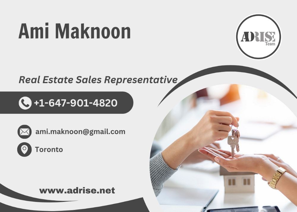 Ami Maknoon - Real Estate REAL ESTATE BROKERS & AGENTS Toronto (GTA)