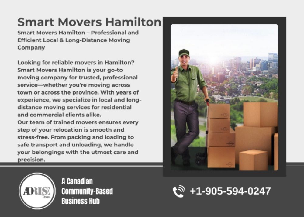 Smart Movers Hamilton - Hamilton Moving Companies MOVING & STORAGE Hamilton