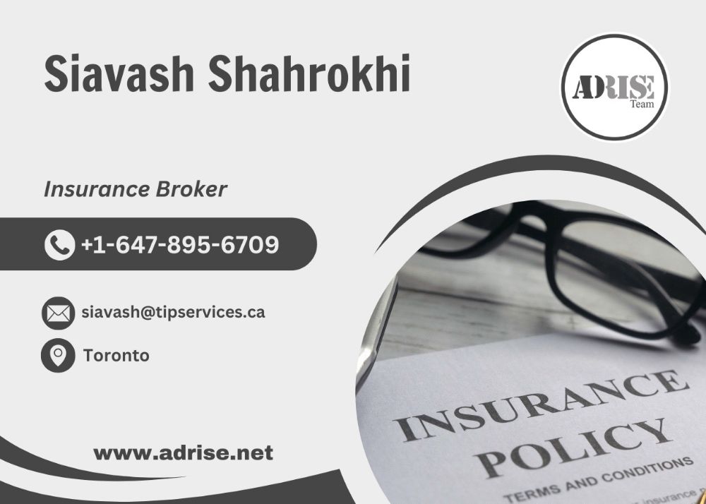Siavash Shahrokhi INSURANCE & INVESTMENT SERVICES Toronto (GTA)