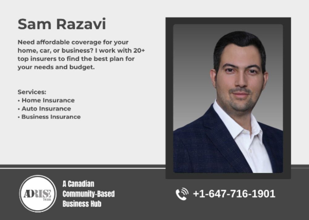 Sam Insurance Broker INSURANCE & INVESTMENT SERVICES Toronto (GTA)