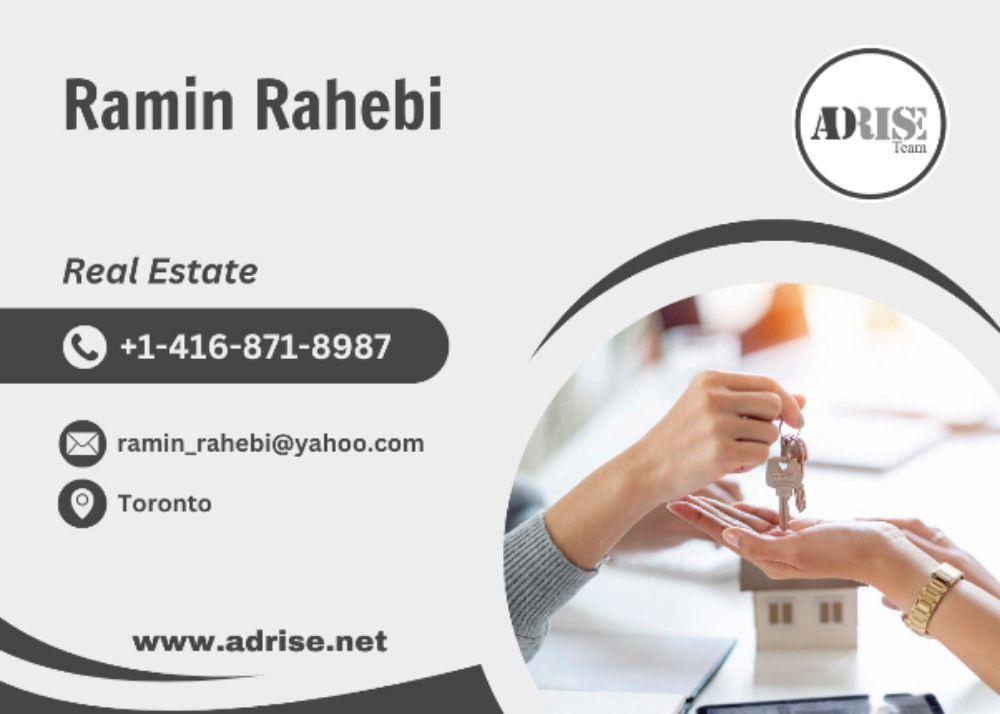 Ramin Rahebi REAL ESTATE BROKERS & AGENTS Toronto (GTA)
