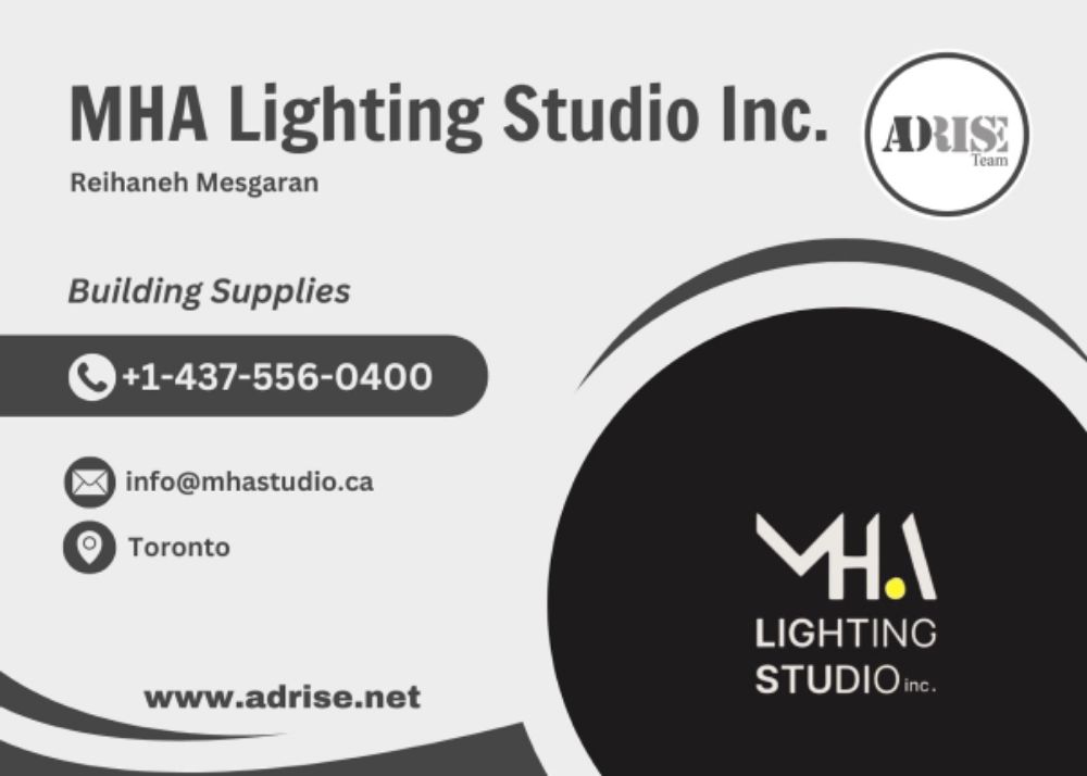 MHA Lighting Studio Inc. BUILDING SUPPLIES Toronto (GTA)