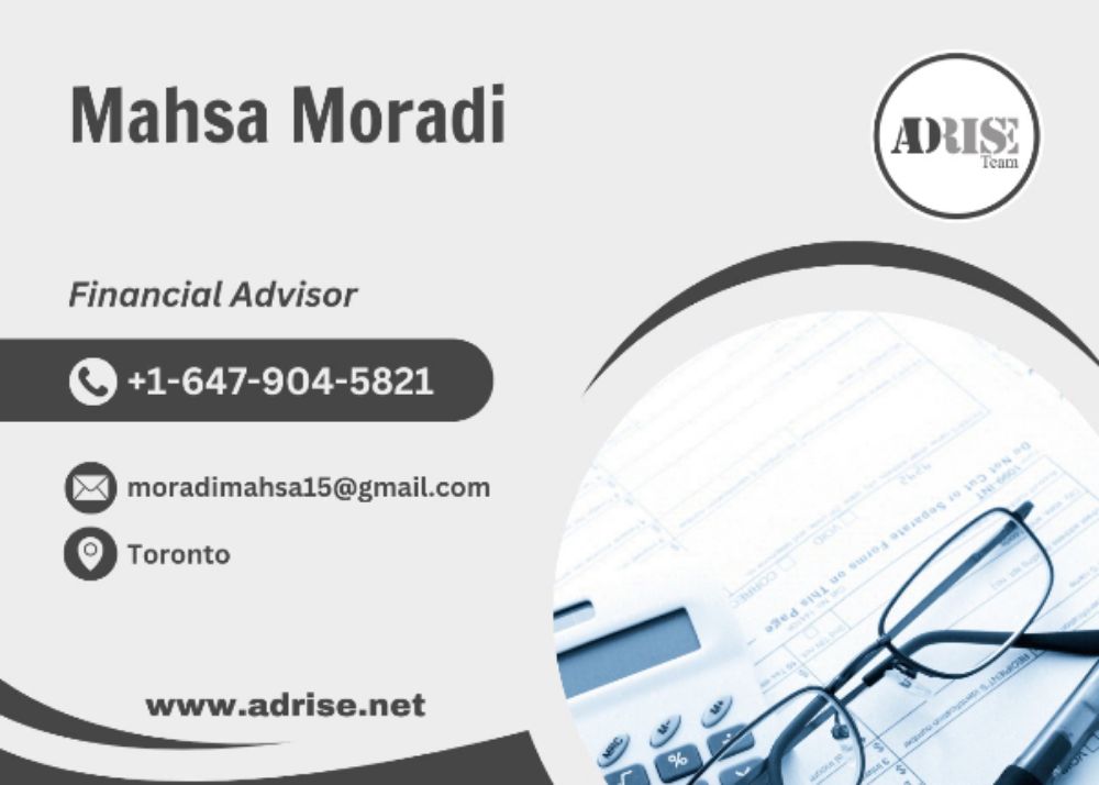 Mahsa Moradi FINANCIAL ADVISOR Toronto (GTA)