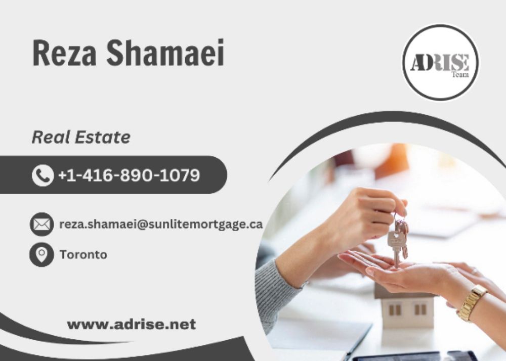Reza Shamaei REAL ESTATE BROKERS & AGENTS Toronto (GTA)