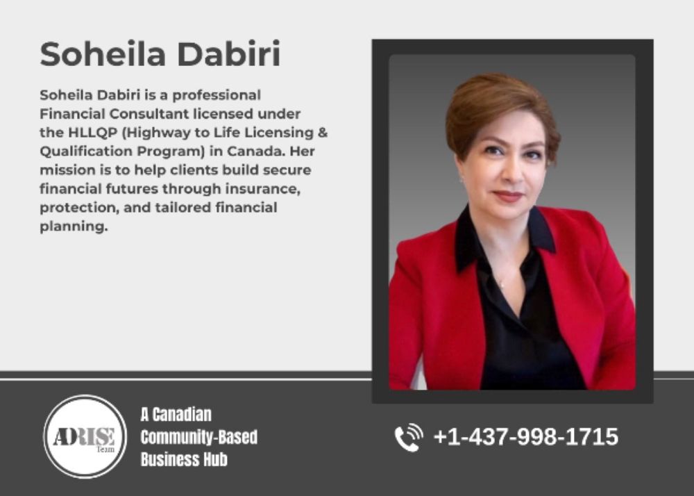Soheila Dabiri INSURANCE & INVESTMENT SERVICES Toronto (GTA)