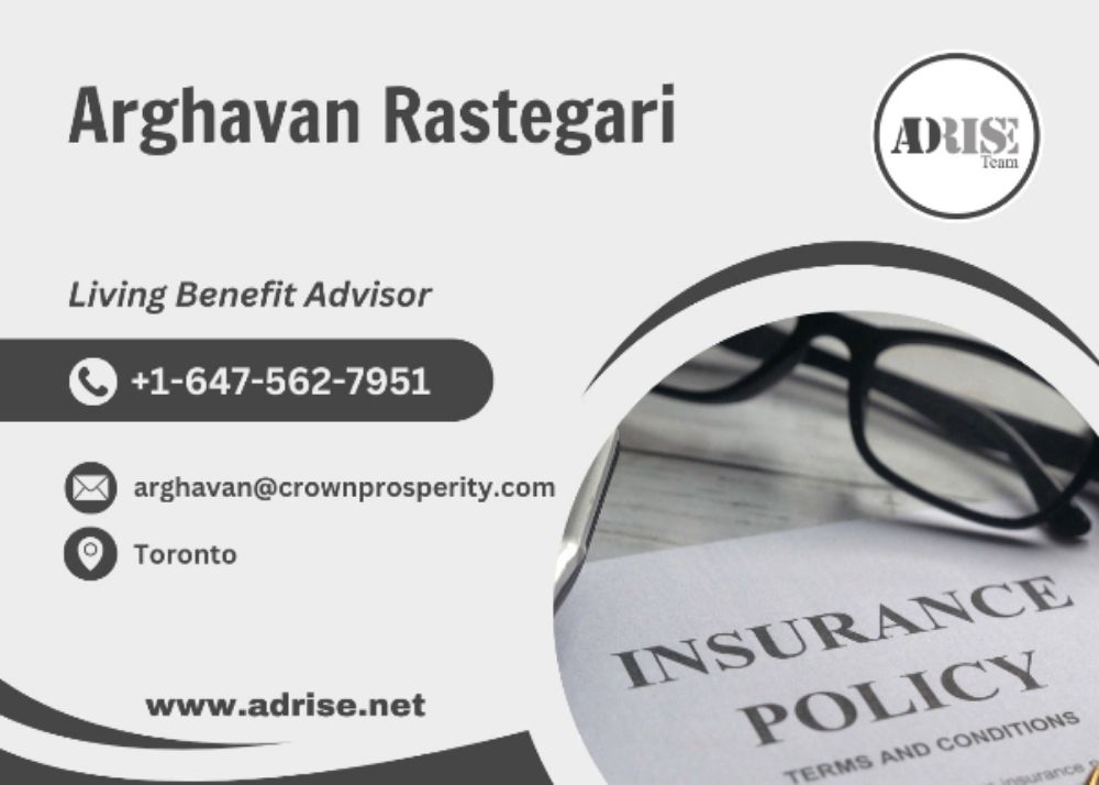 Arghavan Rastegari INSURANCE & INVESTMENT SERVICES Toronto (GTA)