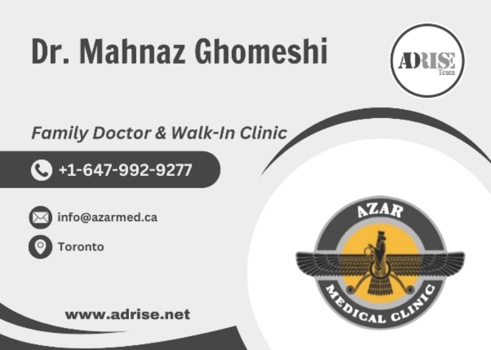 Dr.Mahnaz Ghomeshi DOCTORS AND NURSES AT HOME Toronto (GTA)