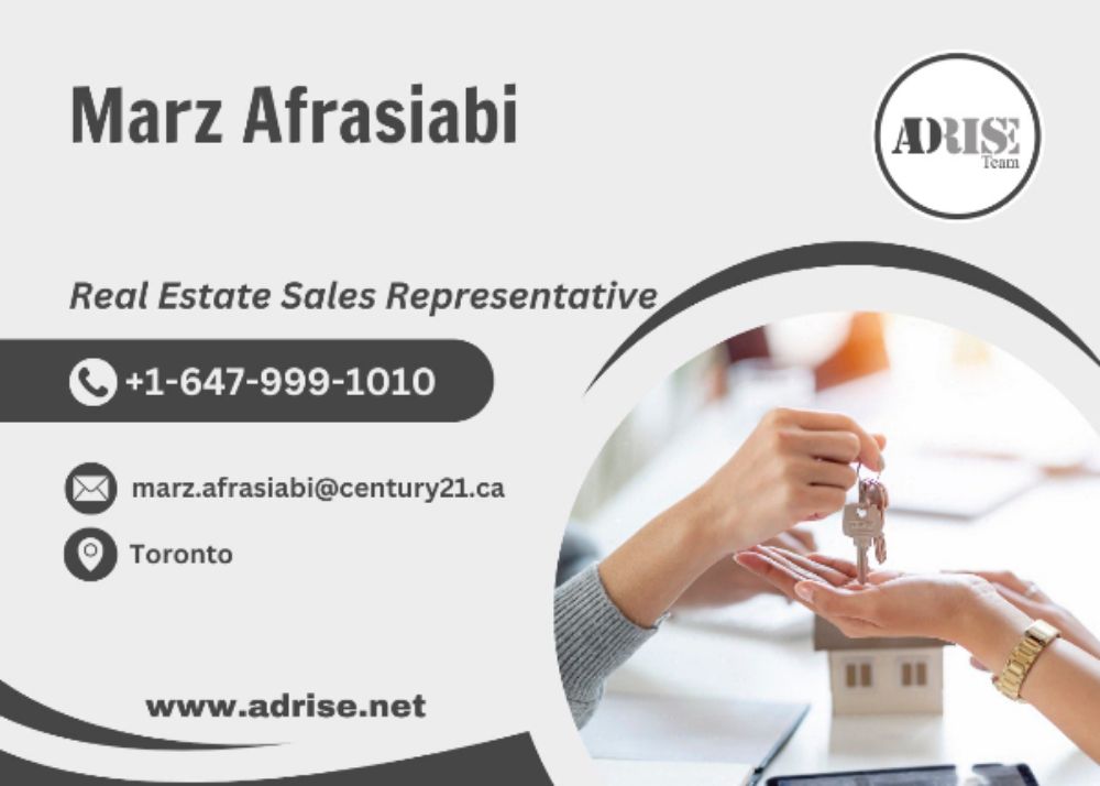 Marz Afrasiabi REAL ESTATE BROKERS & AGENTS Toronto (GTA)