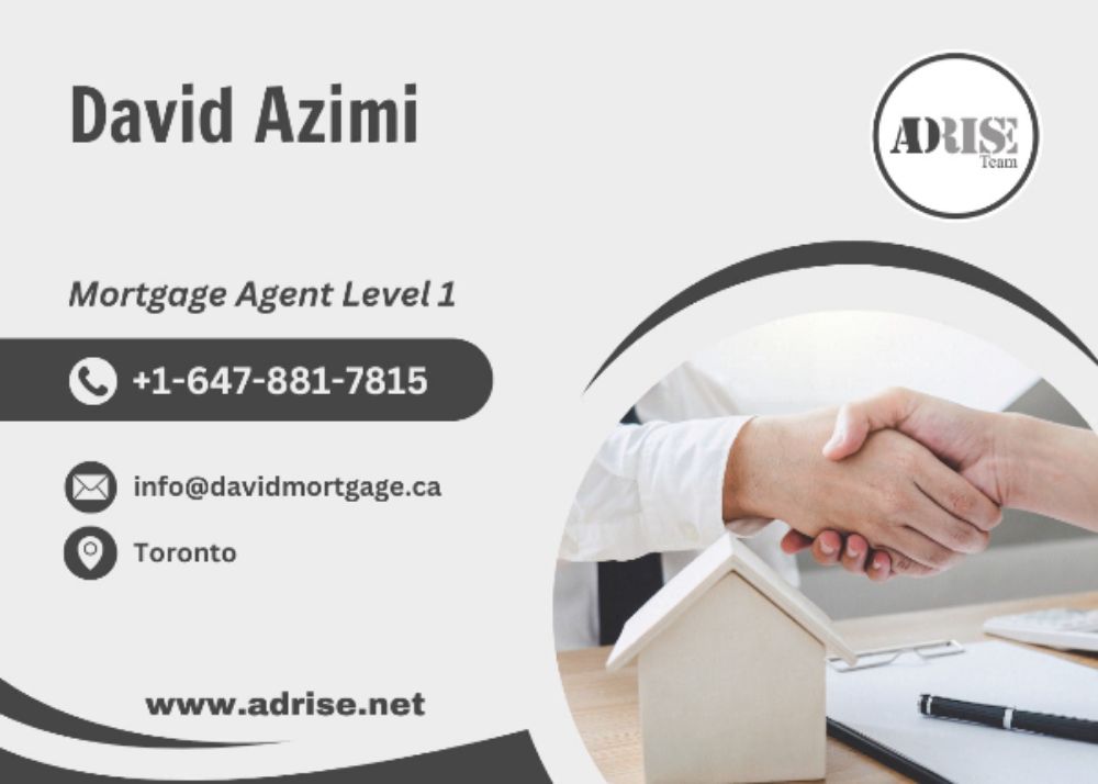 David Azimi MORTGAGE BROKERS & AGENTS Toronto (GTA)