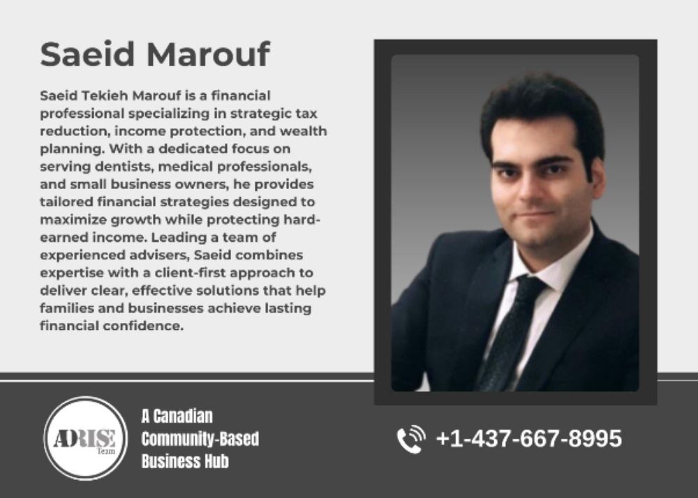 Financial adviser  FINANCIAL ADVISOR Toronto (GTA)