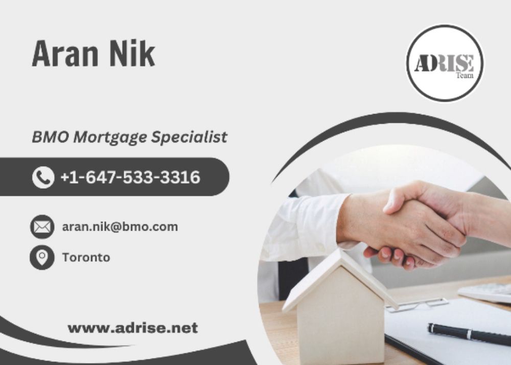 Aran Nik MORTGAGE BROKERS & AGENTS Toronto (GTA)