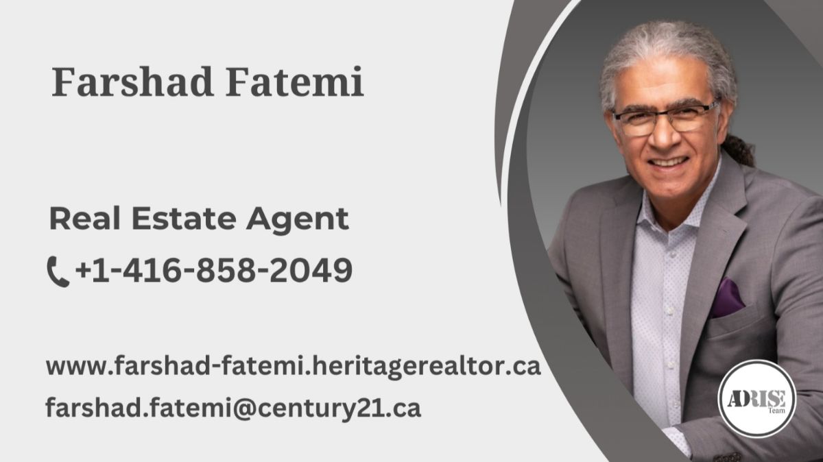 Farshad Fatemi REAL ESTATE BROKERS & AGENTS Toronto (GTA)