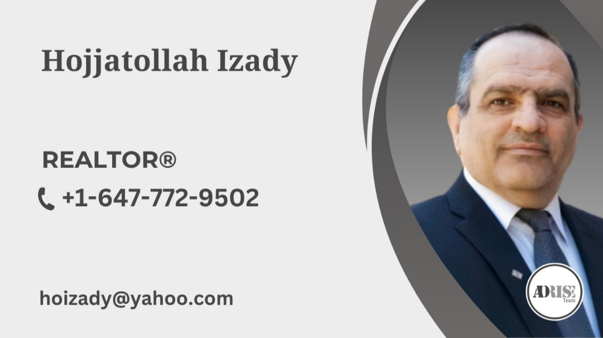 Hojjatollah Izady REAL ESTATE BROKERS & AGENTS Toronto (GTA)