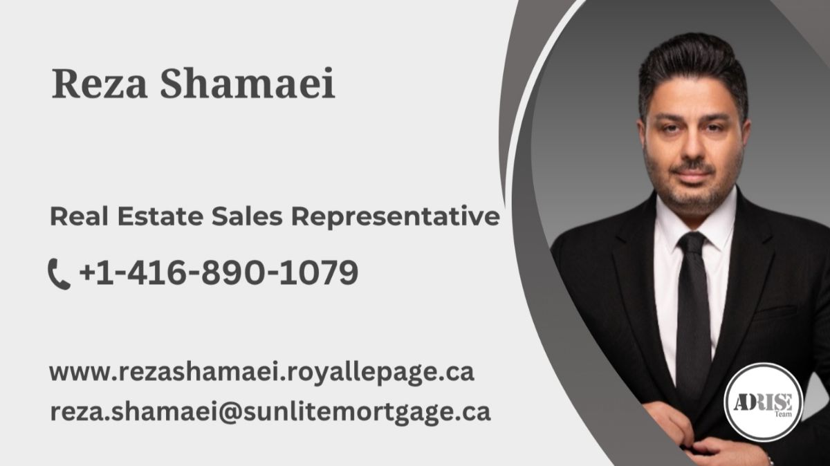 Reza Shamaei REAL ESTATE BROKERS & AGENTS Toronto (GTA)