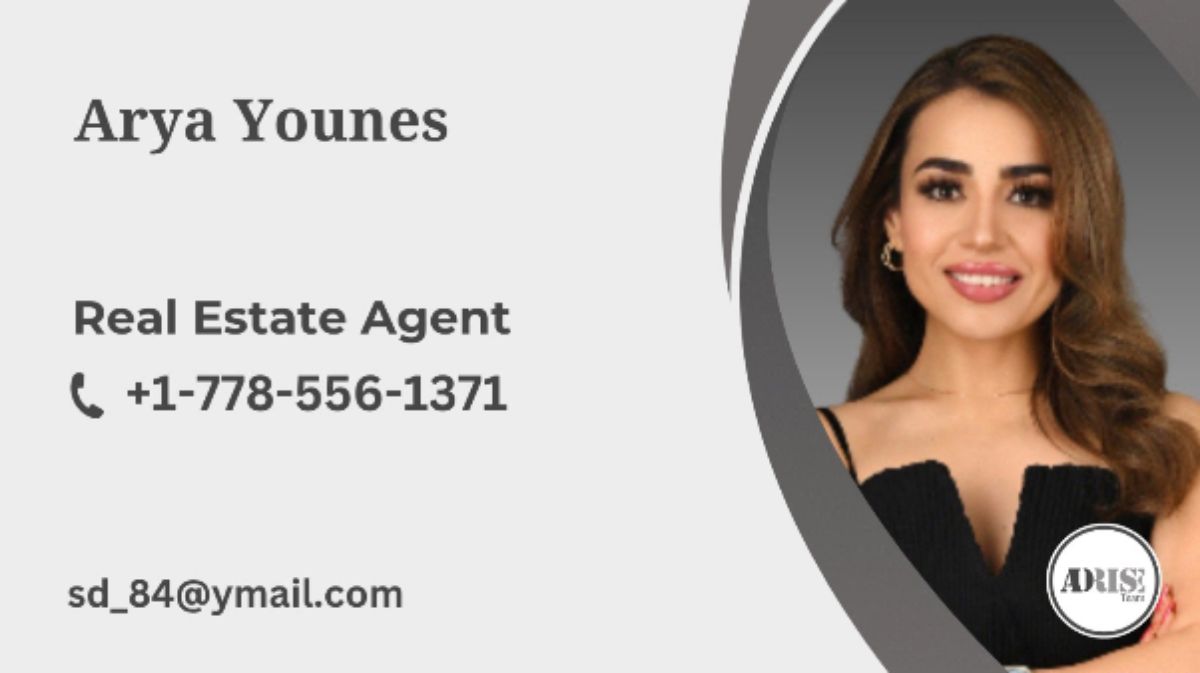 Arya Younes REAL ESTATE BROKERS & AGENTS Vancouver