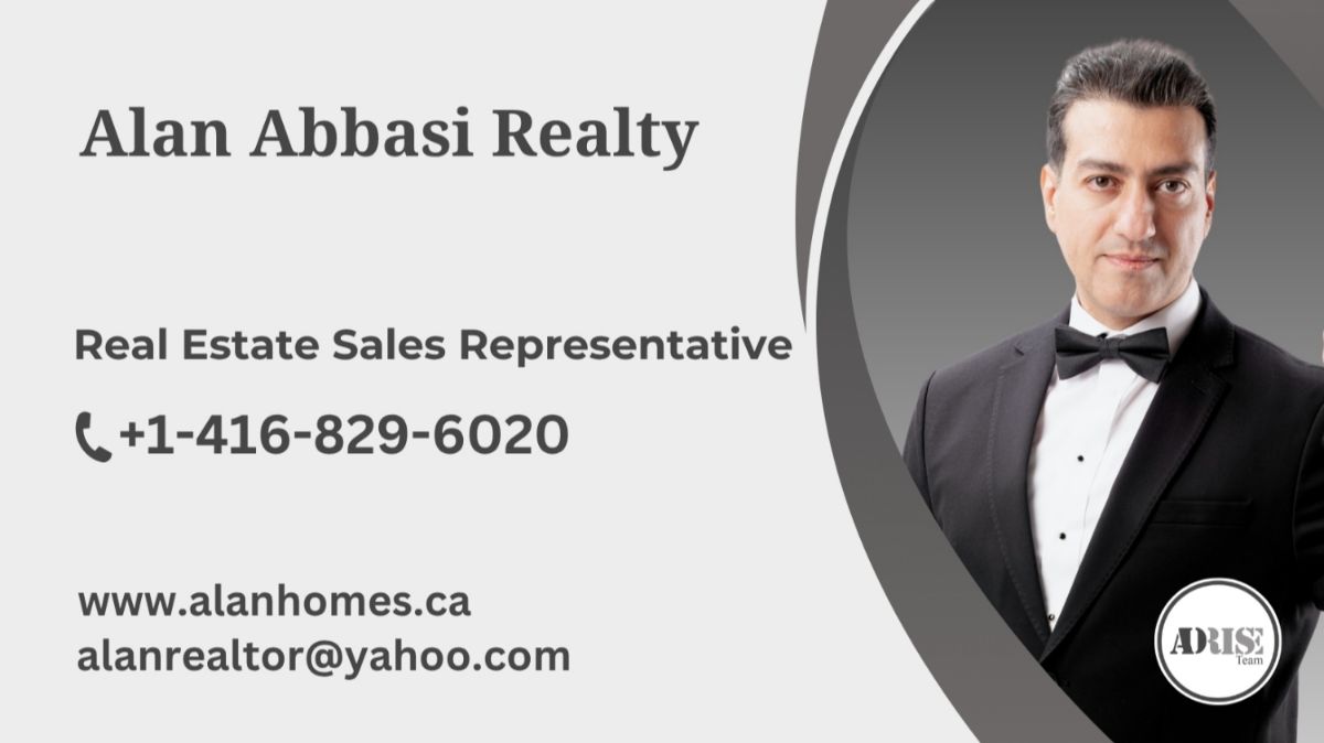 Alan Abbasi RE/MAX Realtor  