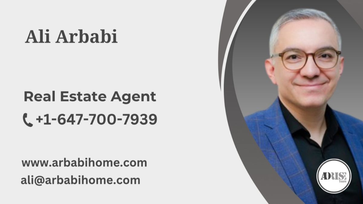 Ali Arbabi REAL ESTATE BROKERS & AGENTS Toronto (GTA)