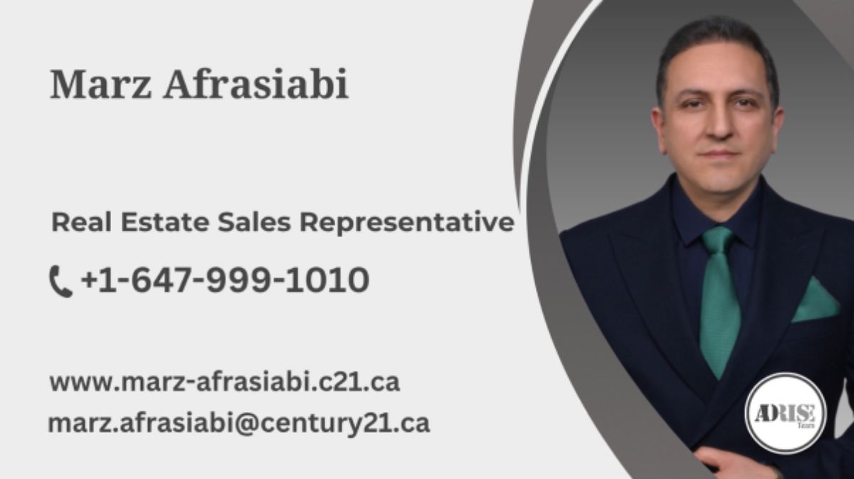 Marz Afrasiabi REAL ESTATE BROKERS & AGENTS Toronto (GTA)