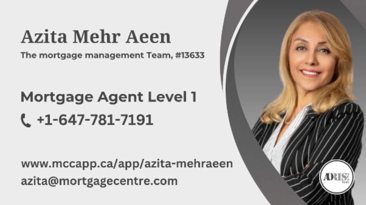 Azita Mehr Aeen MORTGAGE BROKERS & AGENTS Toronto (GTA)