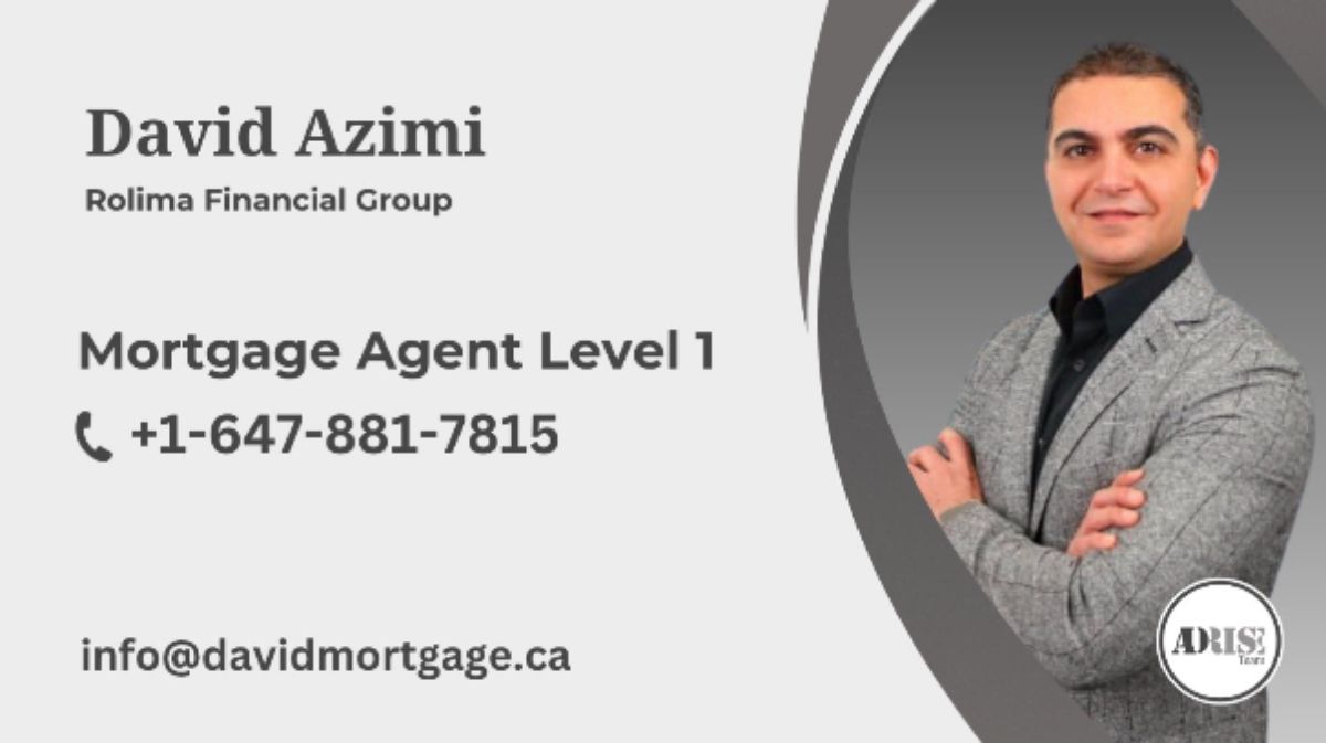 David Azimi MORTGAGE BROKERS & AGENTS Toronto (GTA)