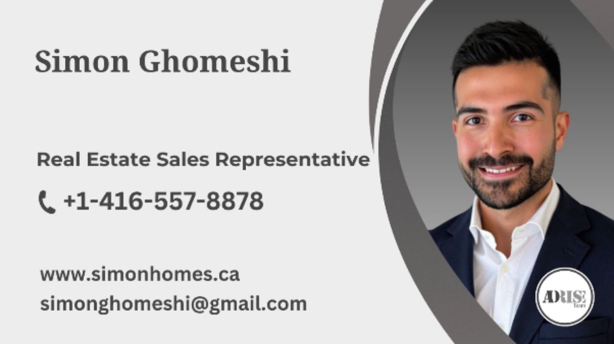    Simon Ghomeshi Toronto Realtor  REAL ESTATE BROKERS & AGENTS Toronto (GTA)