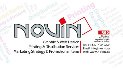 Novin PRINTED MEDIA Toronto (GTA)