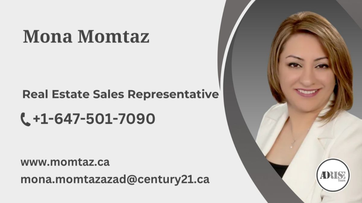 Mona Momtaz REAL ESTATE BROKERS & AGENTS Toronto (GTA)