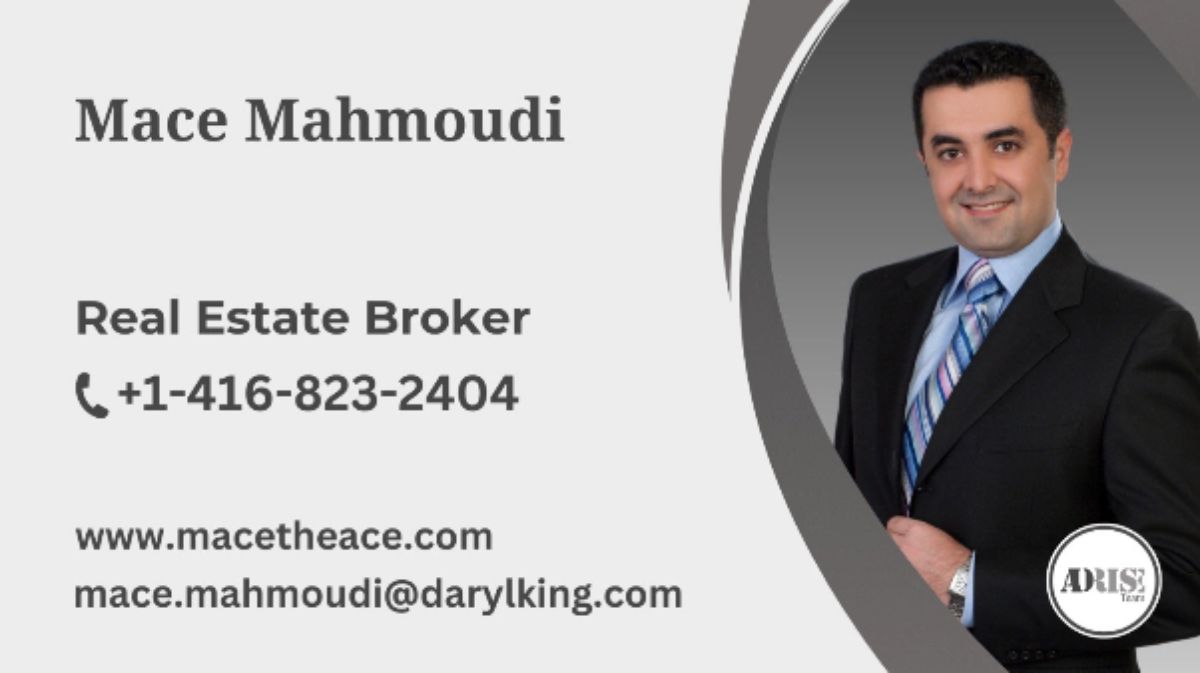 Mace Mahmoudi REAL ESTATE BROKERS & AGENTS Toronto (GTA)