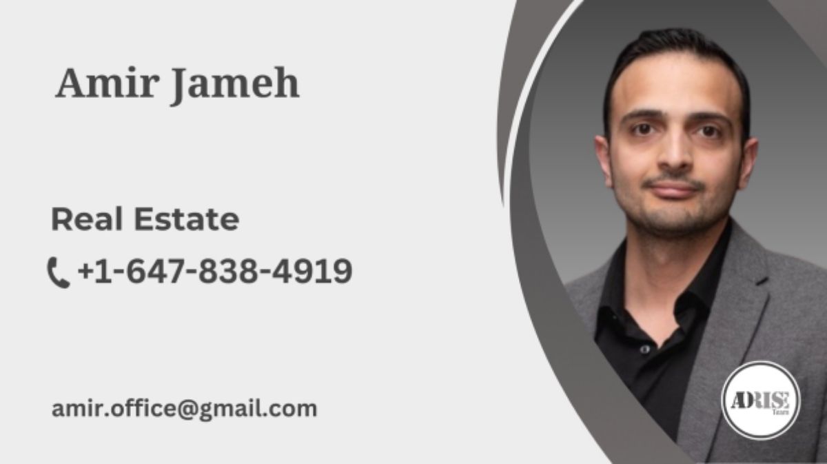 Amir Jameh REAL ESTATE BROKERS & AGENTS Toronto (GTA)