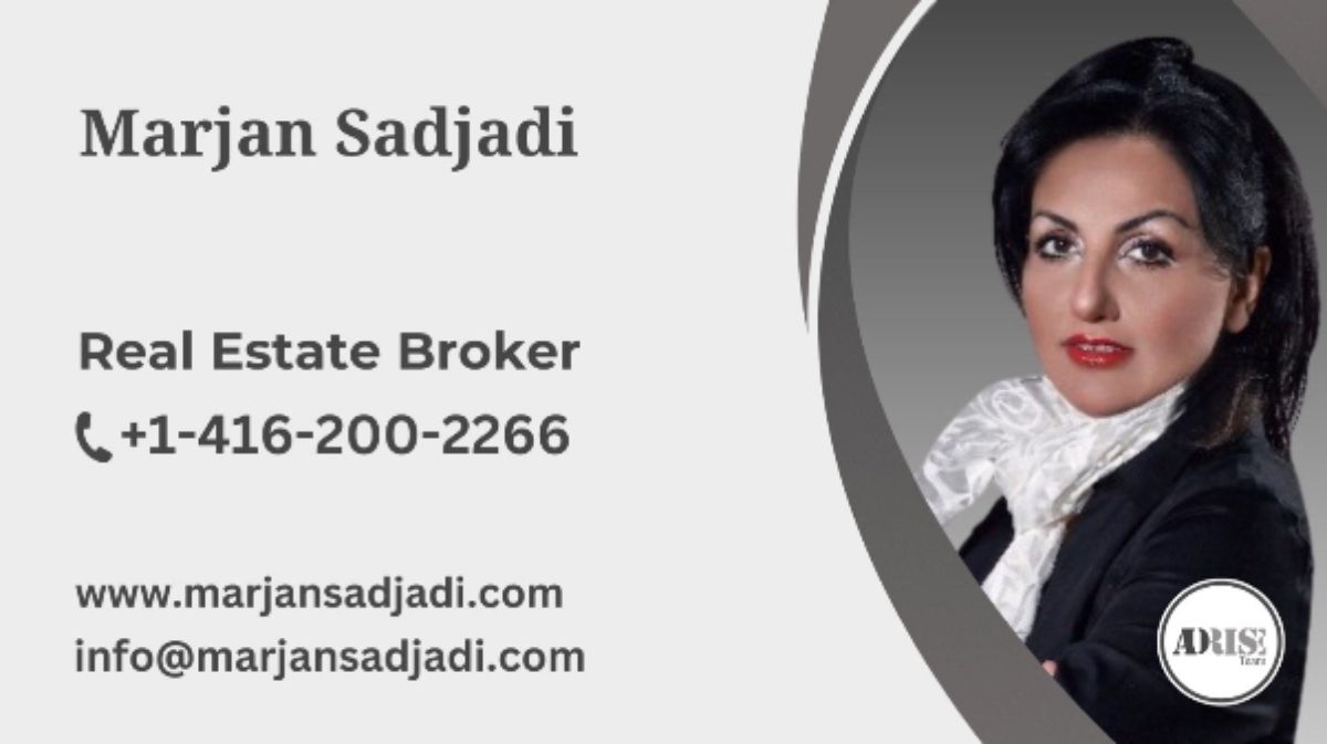 Marjan Sadjadi REAL ESTATE BROKERS & AGENTS Toronto (GTA)