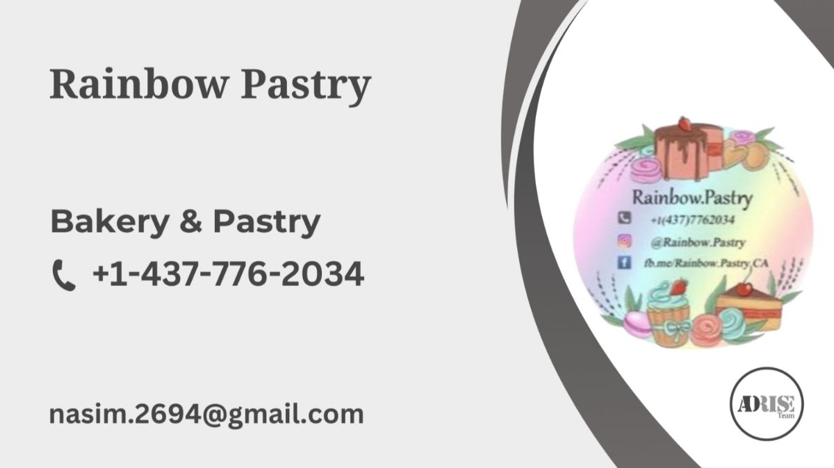 Rainbow Pastry CAFE & PASTRY Toronto (GTA)
