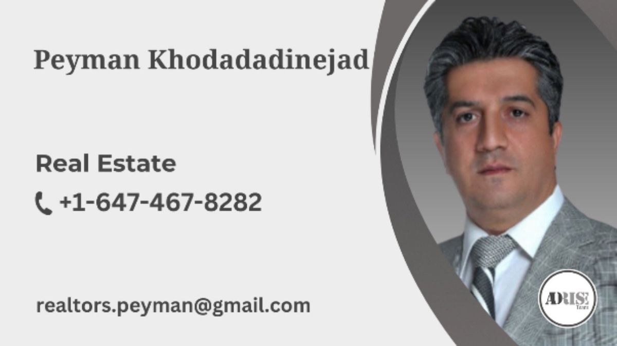 Peyman Khodadadinejad REAL ESTATE BROKERS & AGENTS Toronto (GTA)