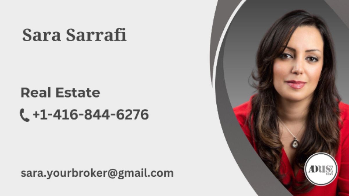Sara Sarrafi REAL ESTATE BROKERS & AGENTS Toronto (GTA)