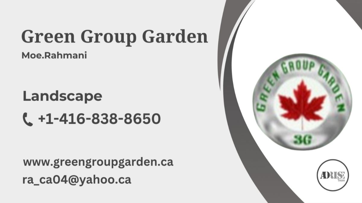 GREEN GROUP GARDEN LANDSCAPE, WATER PROOFING & SNOW REMOVAL Toronto (GTA)