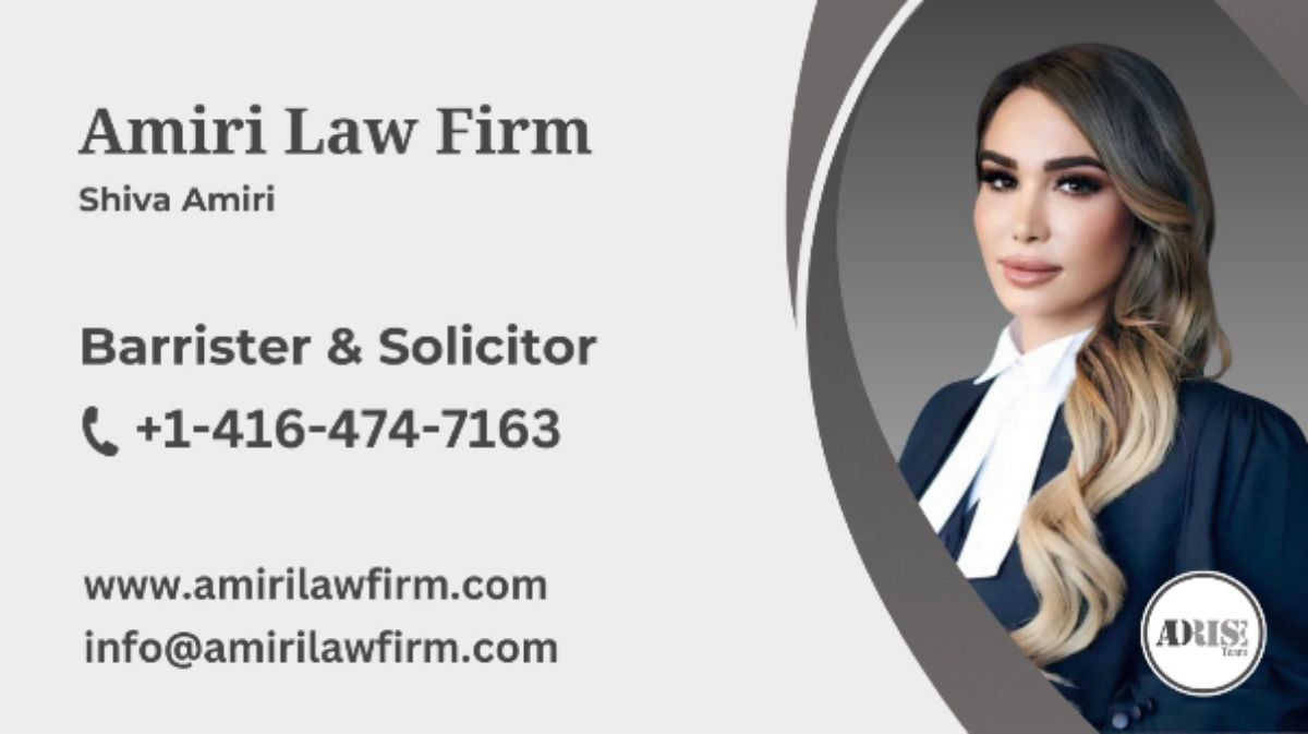Amiri Law Firm  LAWYER & PARALEGAL SERVICES Toronto (GTA)
