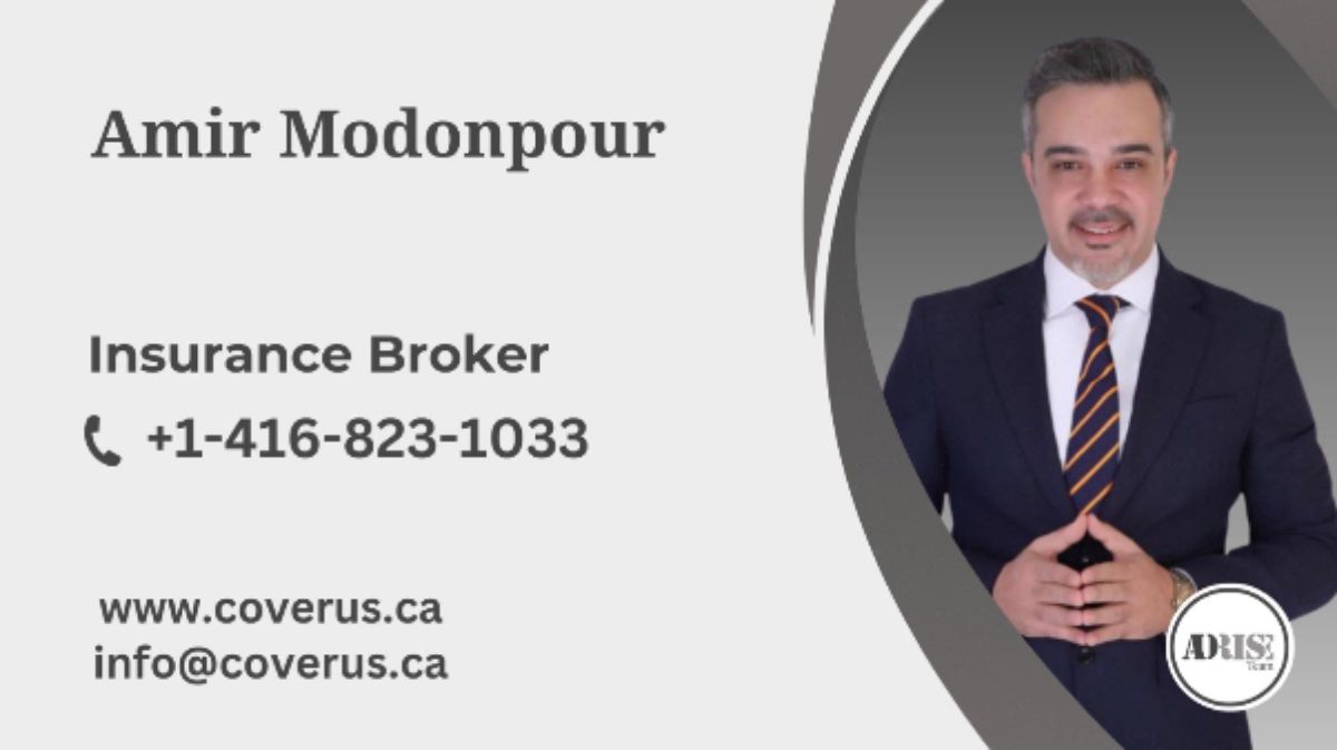 CoverUs Insurance Services / Amir Modonpour INSURANCE & INVESTMENT SERVICES Toronto (GTA)