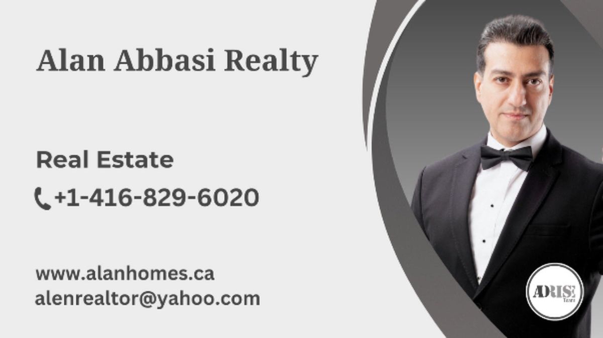 Alan Abbasi RE/MAX Realtor REAL ESTATE BROKERS & AGENTS Toronto (GTA)
