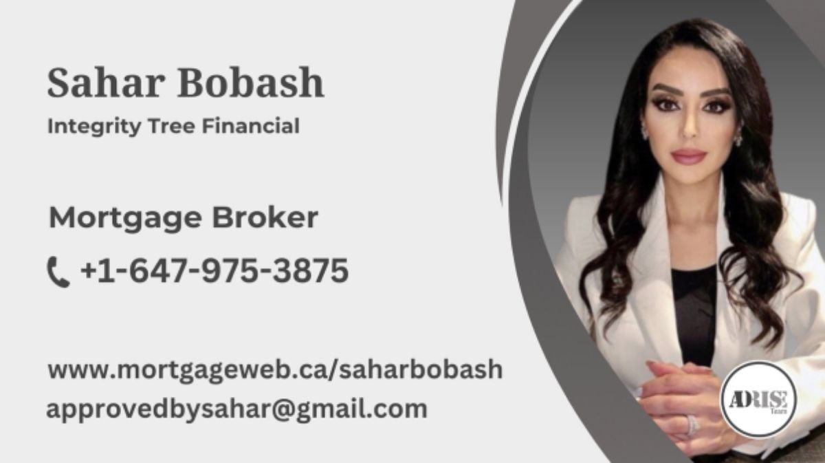 Sahar Bobash MORTGAGE BROKERS & AGENTS Toronto (GTA)